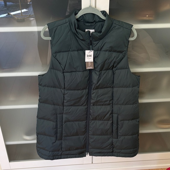 J. Jill Jackets & Blazers - NWT J. Jill Evergreen Puffer Vest